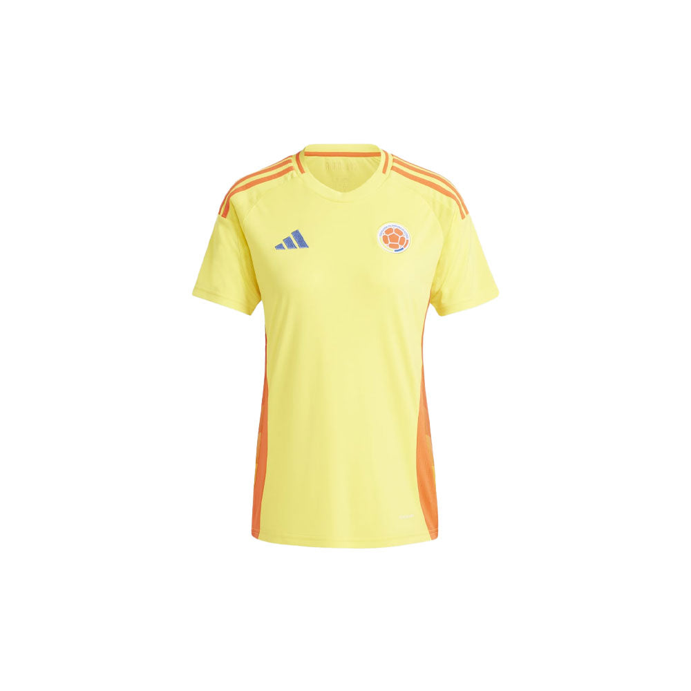 Camiseta Mujer adidas Local Selección Colombia 24 - Amarillo-Naranja