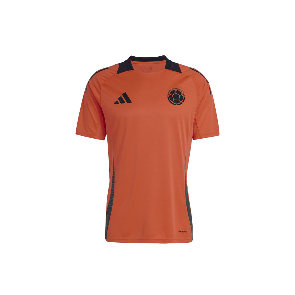 Camiseta Hombre adidas Entrenamiento Tiro 24 - Naranja-Negro